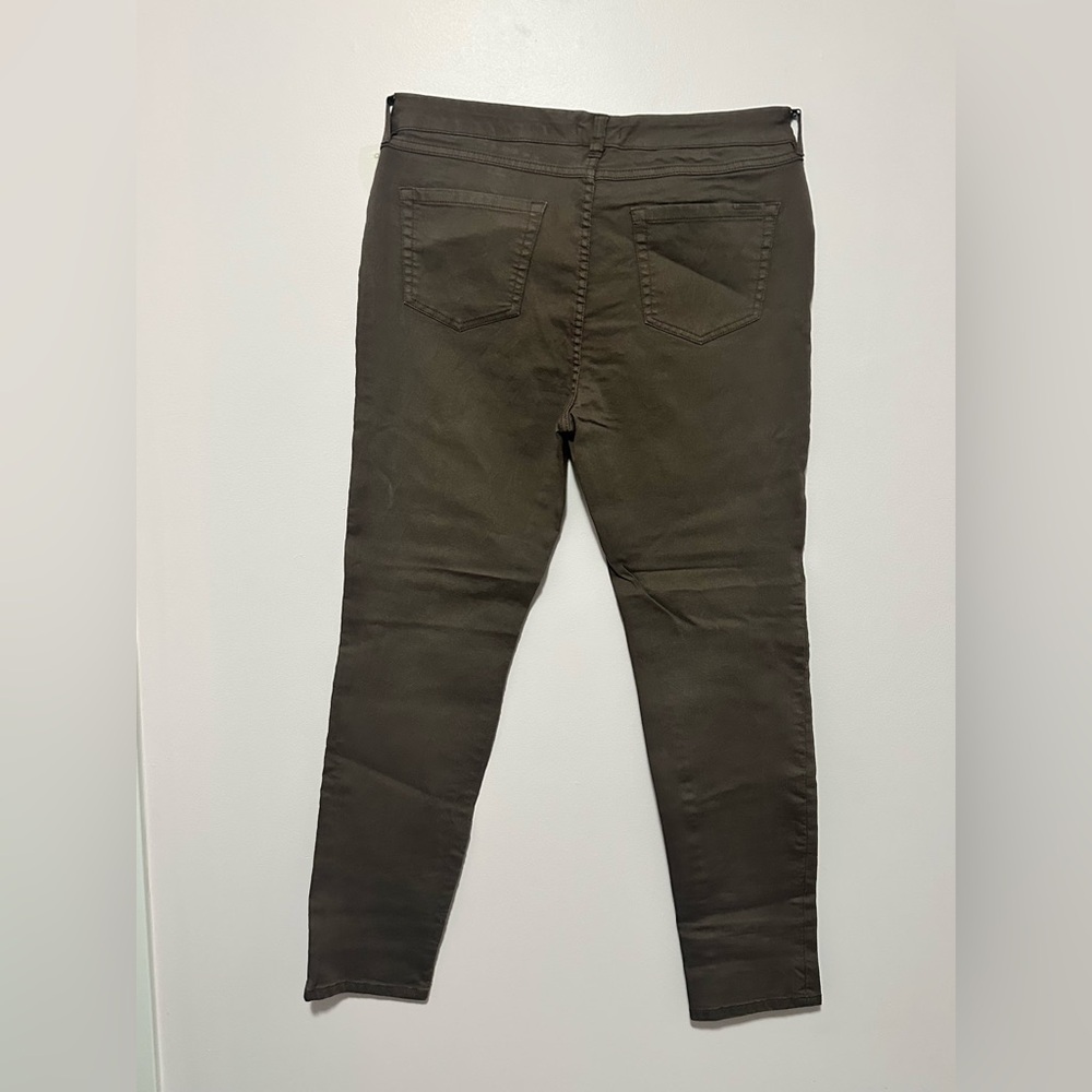 Olive Green Skinny Jeans